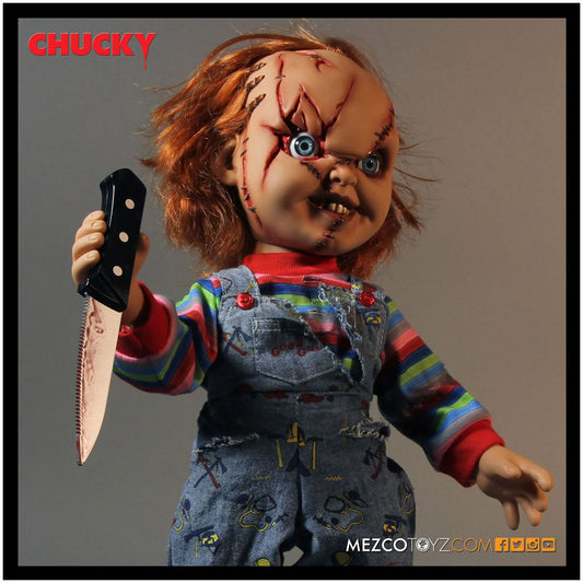 Scarred Chucky 15" Talking Doll - Child's Play