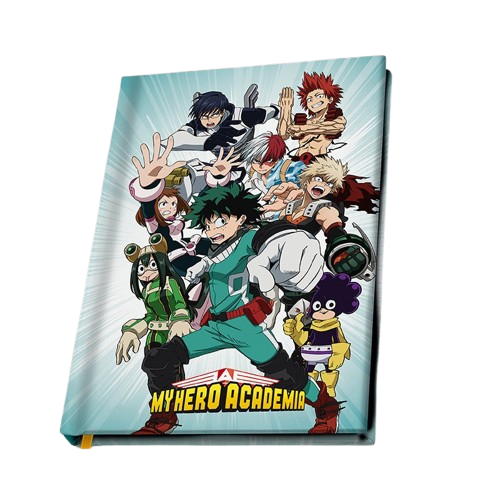 MHA A5 Notebook Heroes