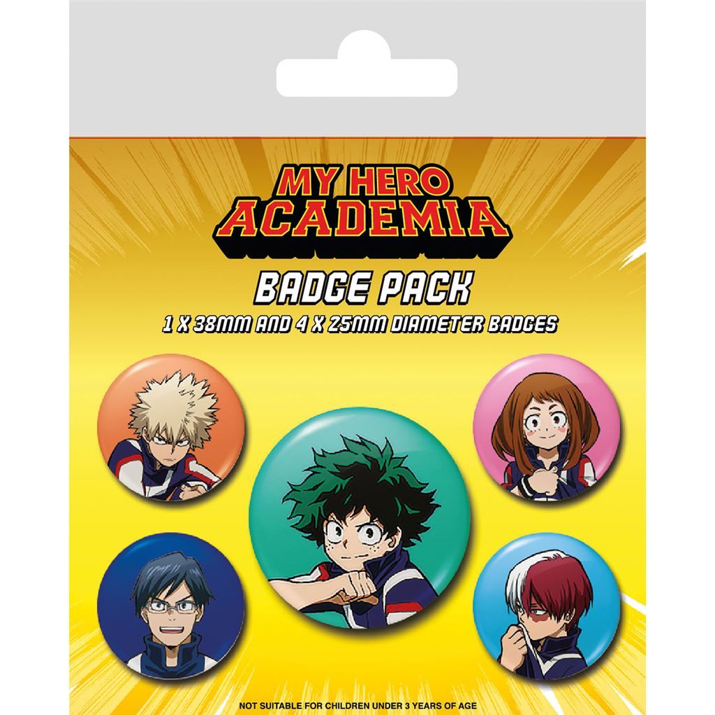 My Hero Academia Badge Pack