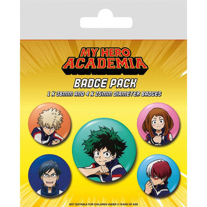 My Hero Academia Badge Pack