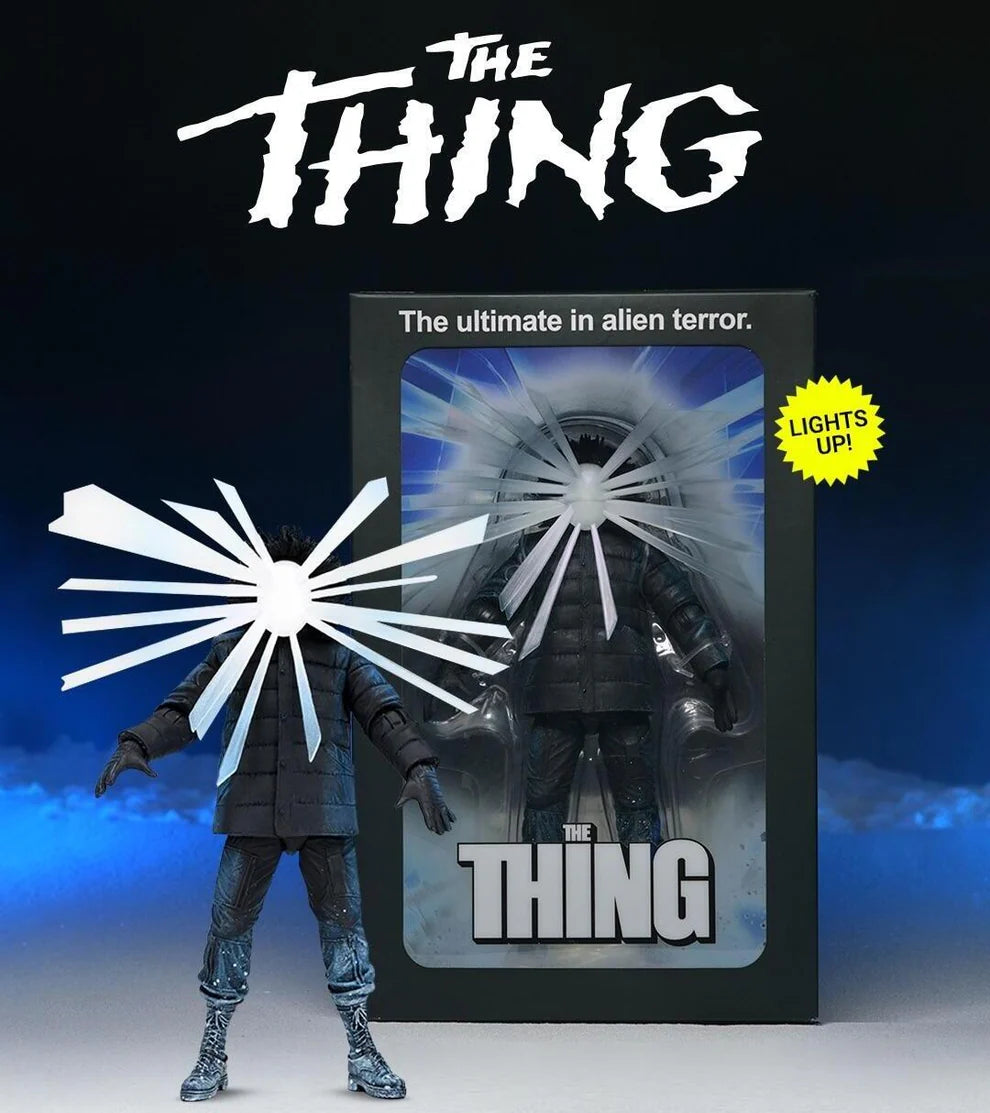 The Thing 7" Poster Series Figure with LED - NECA