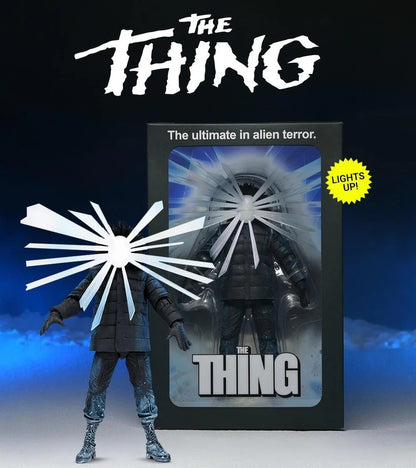 The Thing 7" Poster Series Figure with LED - NECA