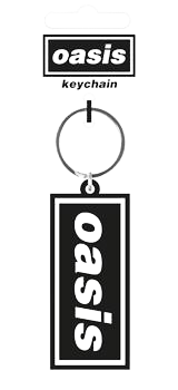 Oasis Keychain: Black Logo Keychain