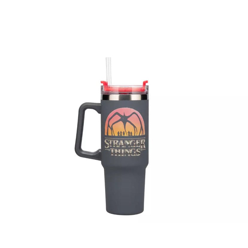 Stranger Things 5 900ml Insulated Cup and Straw