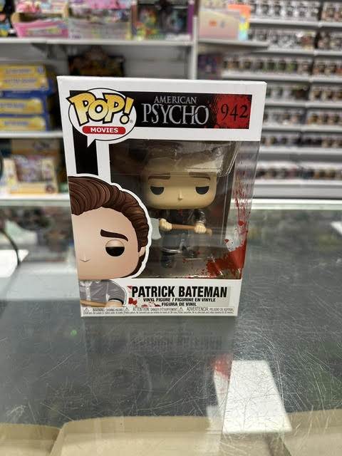 POP Movies: American Psycho: Patrick With Axe 942