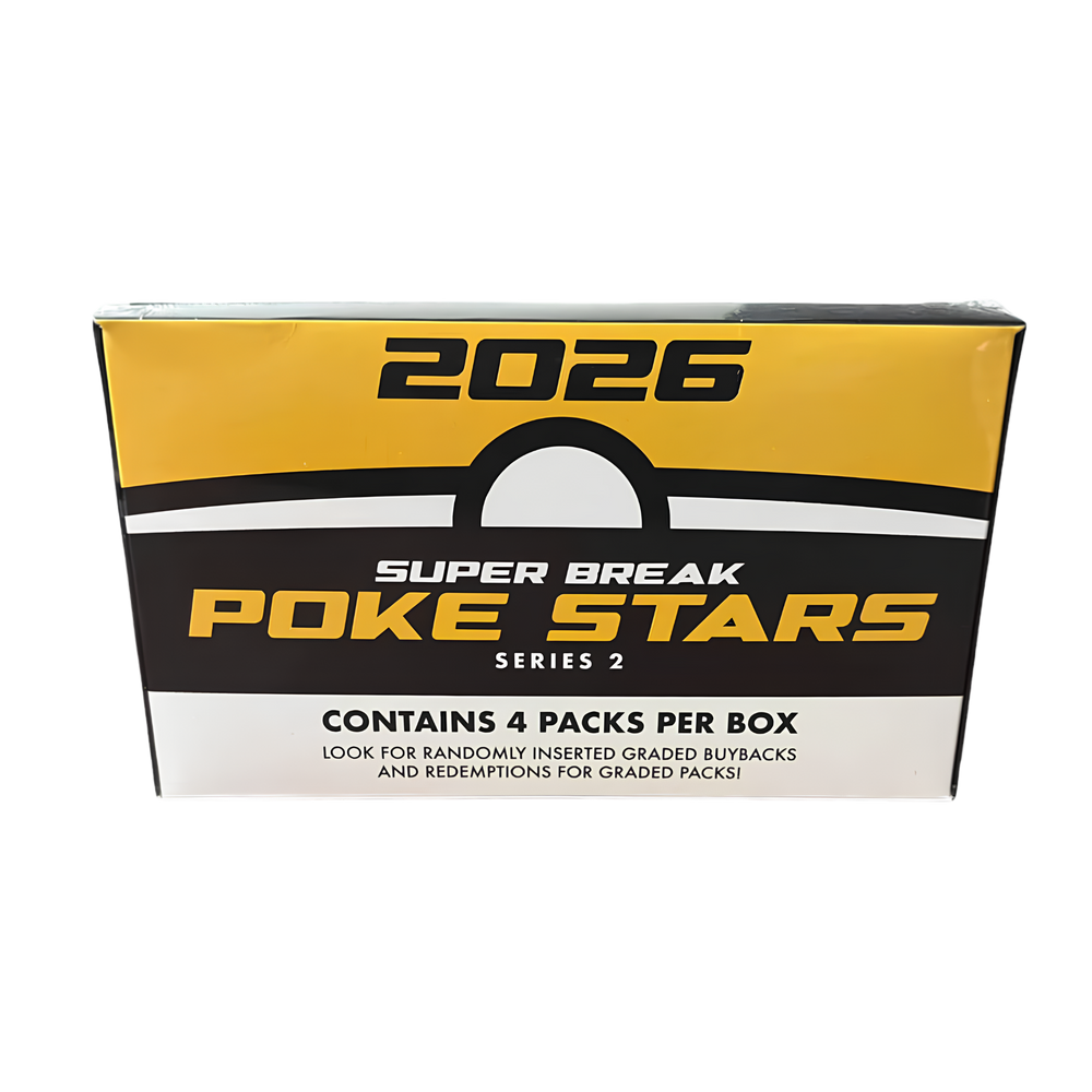 Pokemon 2026 Super Break Poke Stars Series 2 Box