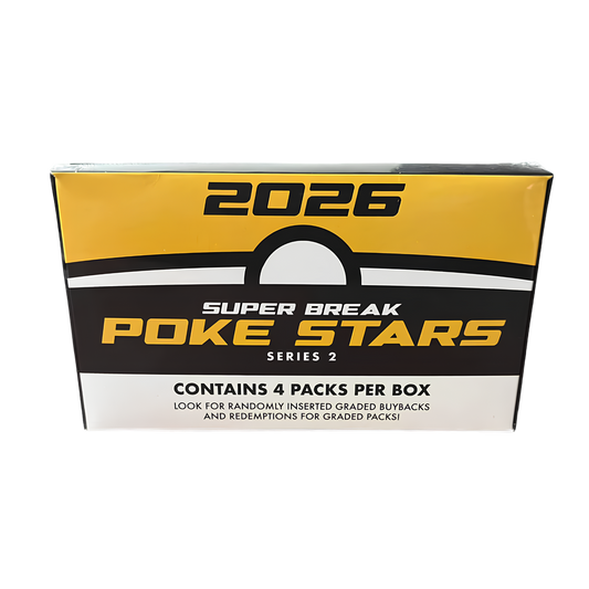 Pokemon 2026 Super Break Poke Stars Series 2 Box