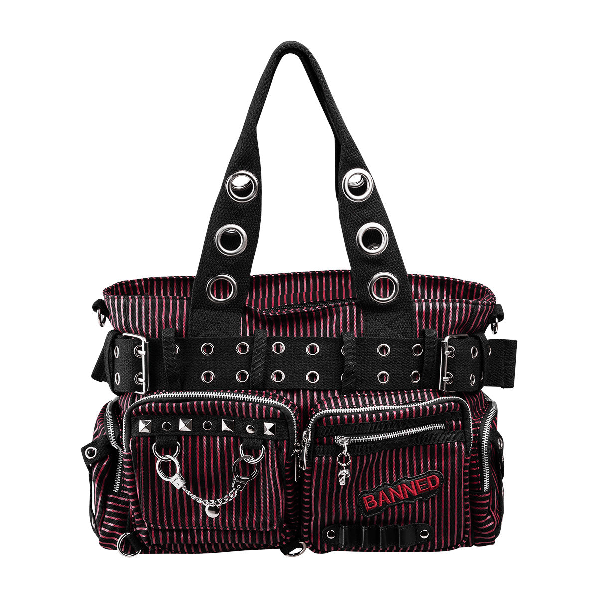 Banned Apparel: Sweet Revenge Bag (Black/Red)