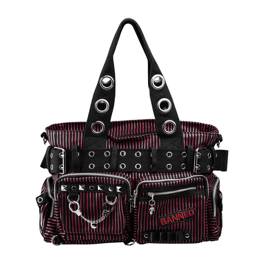 Banned Apparel: Sweet Revenge Bag (Black/Red)