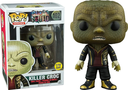 POP! DC: Suicide Squad: Killer Croc 102 GITD