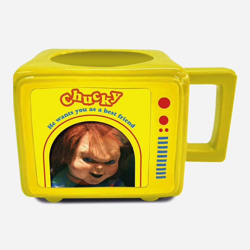 Chucky Retro TV Heat Change Mug - Child's Play