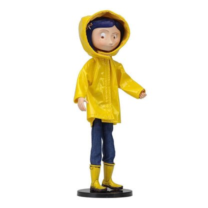 Coraline - 7~ Bendable Fashion Doll With Raincoat