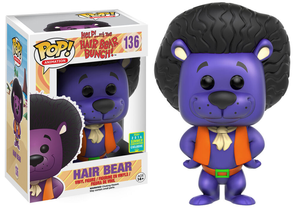 POP: Hair Bear Bunch: Hair Bear (Purple) 136
