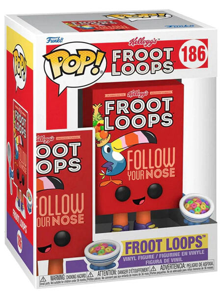 POP Vinyl: Kelloggs - Froot Loops Cereal Box