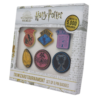 Harry Potter Triwizard Tournament Pin Badge Set