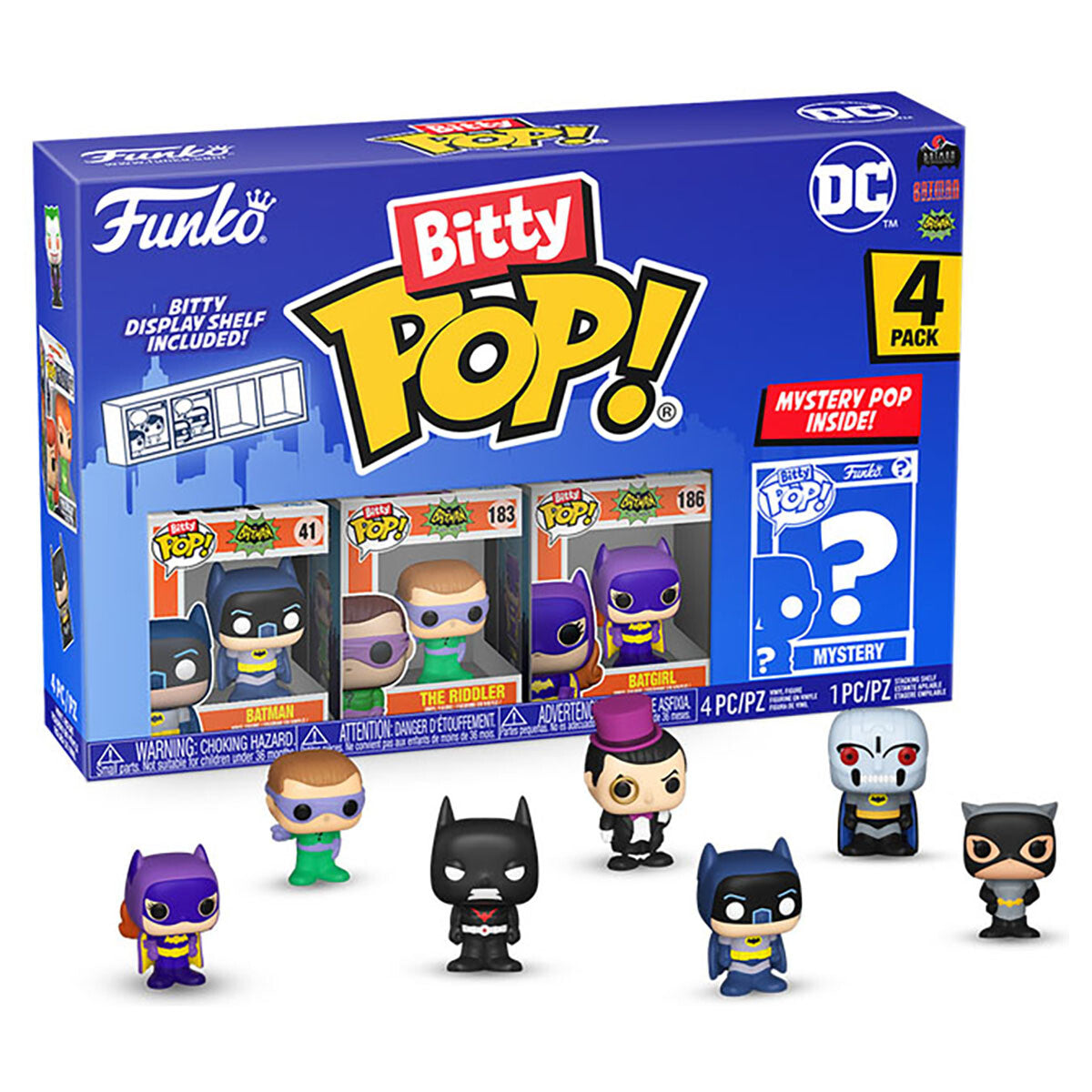 Bitty POP! DC - Batman (Adam West) 4-Pack
