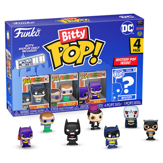 Bitty POP! DC - Batman (Adam West) 4-Pack