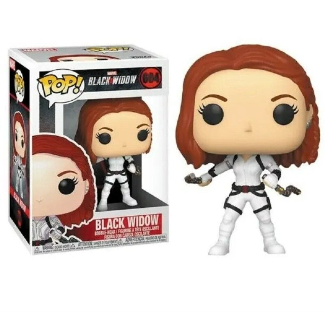 POP: Black Widow: Black Widow (White Suit) 604