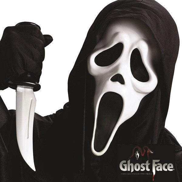Scream - Ghost Face Mask with Knife Set