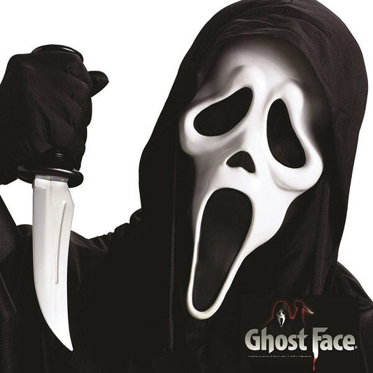 Scream - Ghost Face Mask with Knife Set