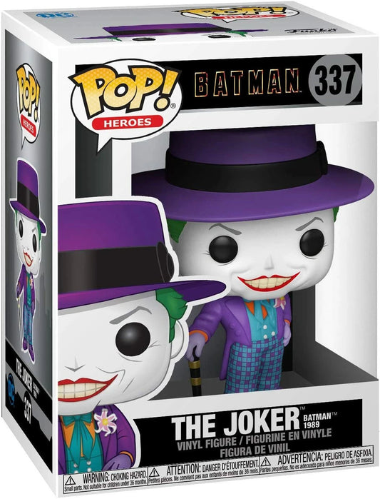 POP! Heroes: Batman 1989 - Joker with Hat #337