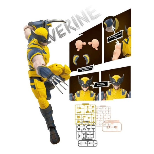 Wolverine Blokees Marvel Champion Class 05 Model Kit (Deadpool & Wolverine)