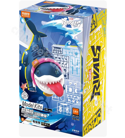 Jeff the Land Shark Blokees Marvel Rivals Model Kit