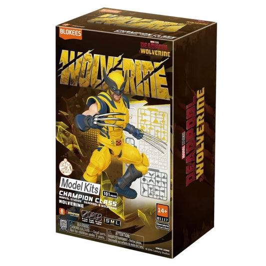 Wolverine Blokees Marvel Champion Class 05 Model Kit (Deadpool & Wolverine)