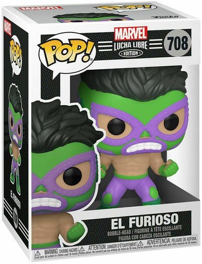POP! Marvel Luchadores - El Furioso (Hulk)