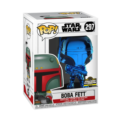 POP! Star Wars: Boba Fett 297 (Blue Chrome)