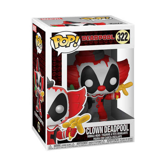 Pop! Marvel: Clown Deadpool 322