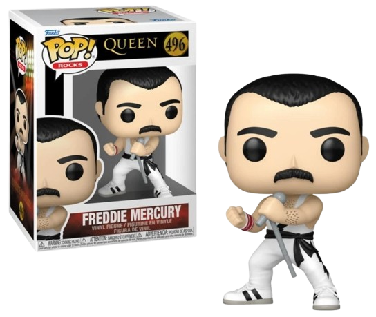 POP! Rocks: Queen - Freddie Mercury (White Singlet)