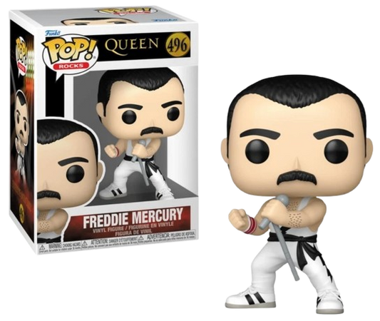 POP! Rocks: Queen - Freddie Mercury (White Singlet)