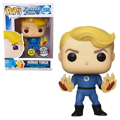 POP! Fantastic Four Human Torch GID S Series