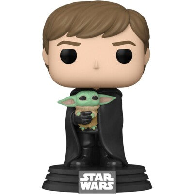 POP Star Wars: Mandalorian: Luke With Child 482