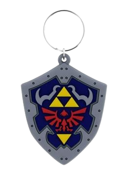 The Legend Of Zelda (Master Sword) Rubber Keychain