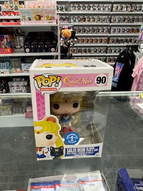 POP: Sailor Moon: Sailor Moon w/Moon Stick 90