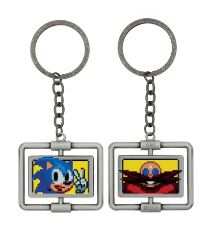 Sonic The Hedgehog Limited Edition Spinning Keyrin