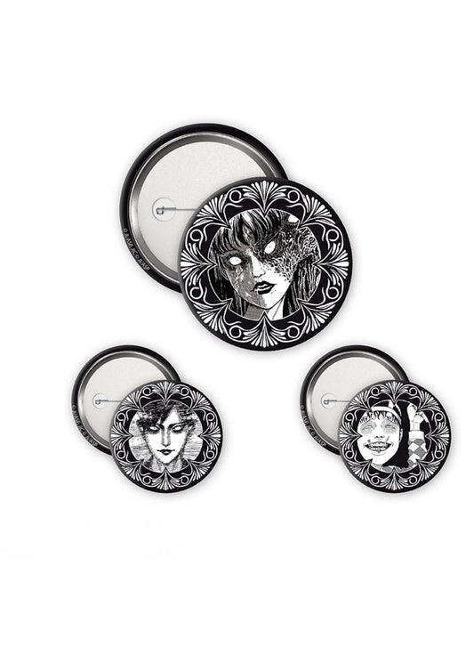 Junji Ito Badge Pack