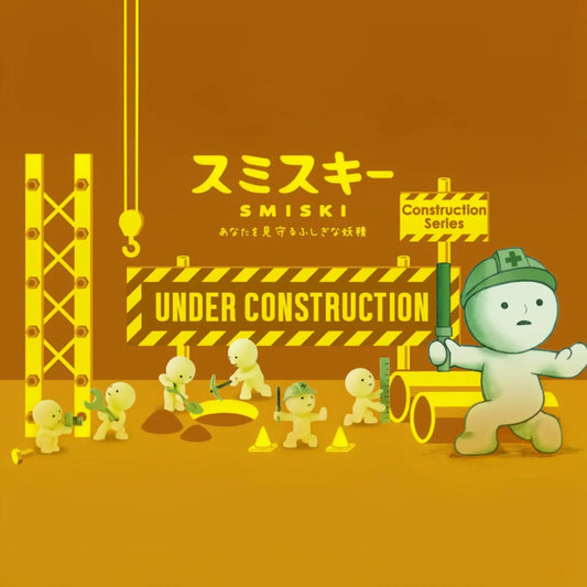 Smiski Construction Mini Figures
