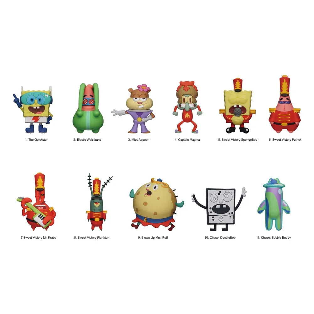 SpongeBob Squarepants 3D PVC Bag Clips Series 6