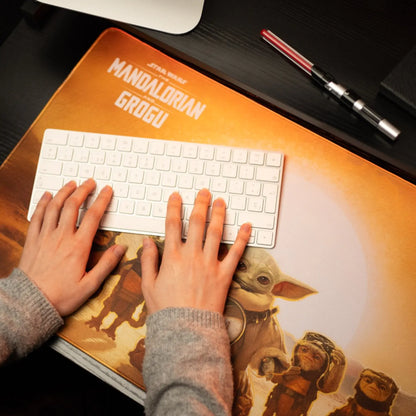 The Mandalorian & Grogu XL Mouse Pad