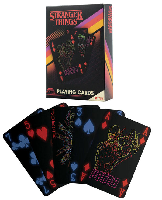 Stranger Things Playing Cards