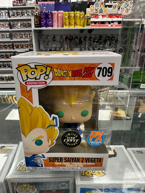 POP: DBZ: Super Saiyan 2 Vegeta (Glow Chase)