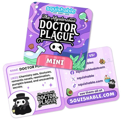 Mini Squishable Plague Doctor