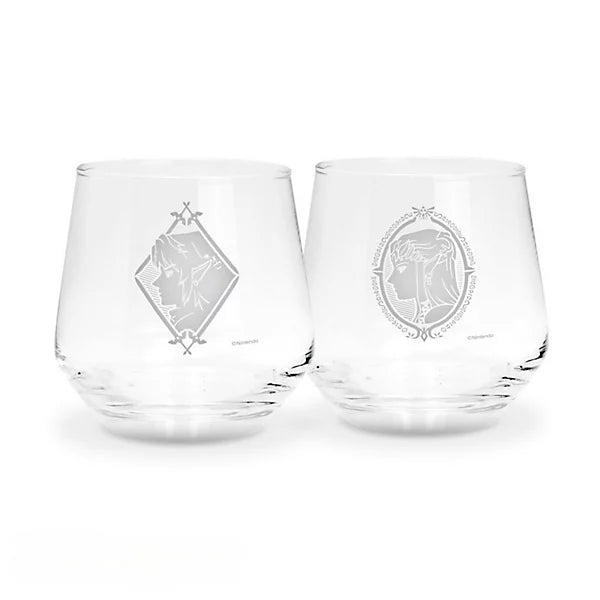 The Legend of Zelda Zelda & Link - 2 Glass Set