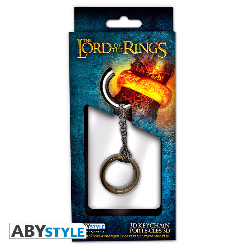 Lord of the Rings Keychain - One Ring 3D