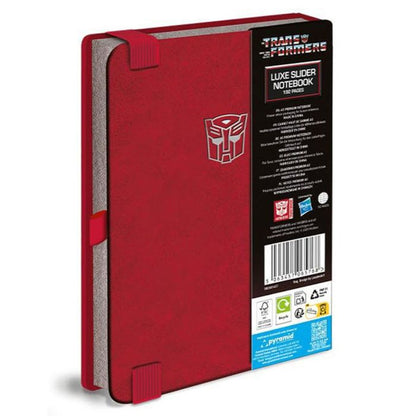 Transformers Optimus Prime Luxe Pen Slider A5 Notebook