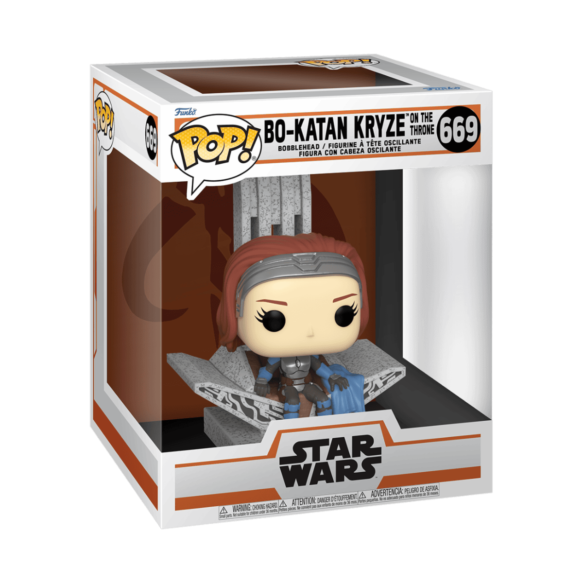 POP DLX: Mandalorian: Bo-Katan w/Throne 669
