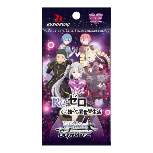 Weiss Schwarz - RE: Zero Vol 4 Booster Pack